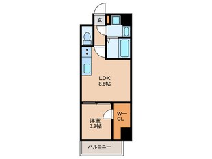 BMG　RESIDENCEの物件間取画像